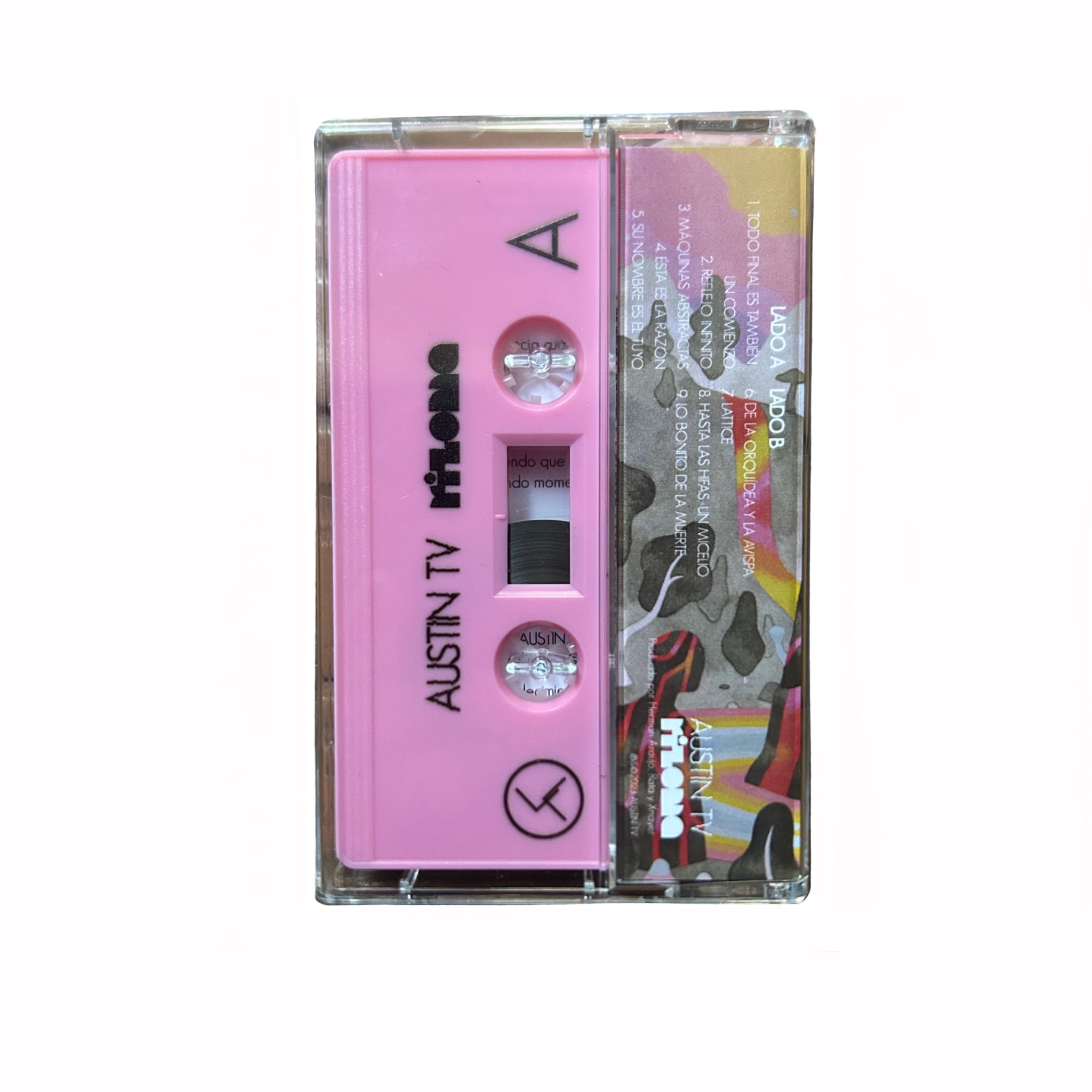 CASSETTE RIZOMA rosa, AUSTIN TV