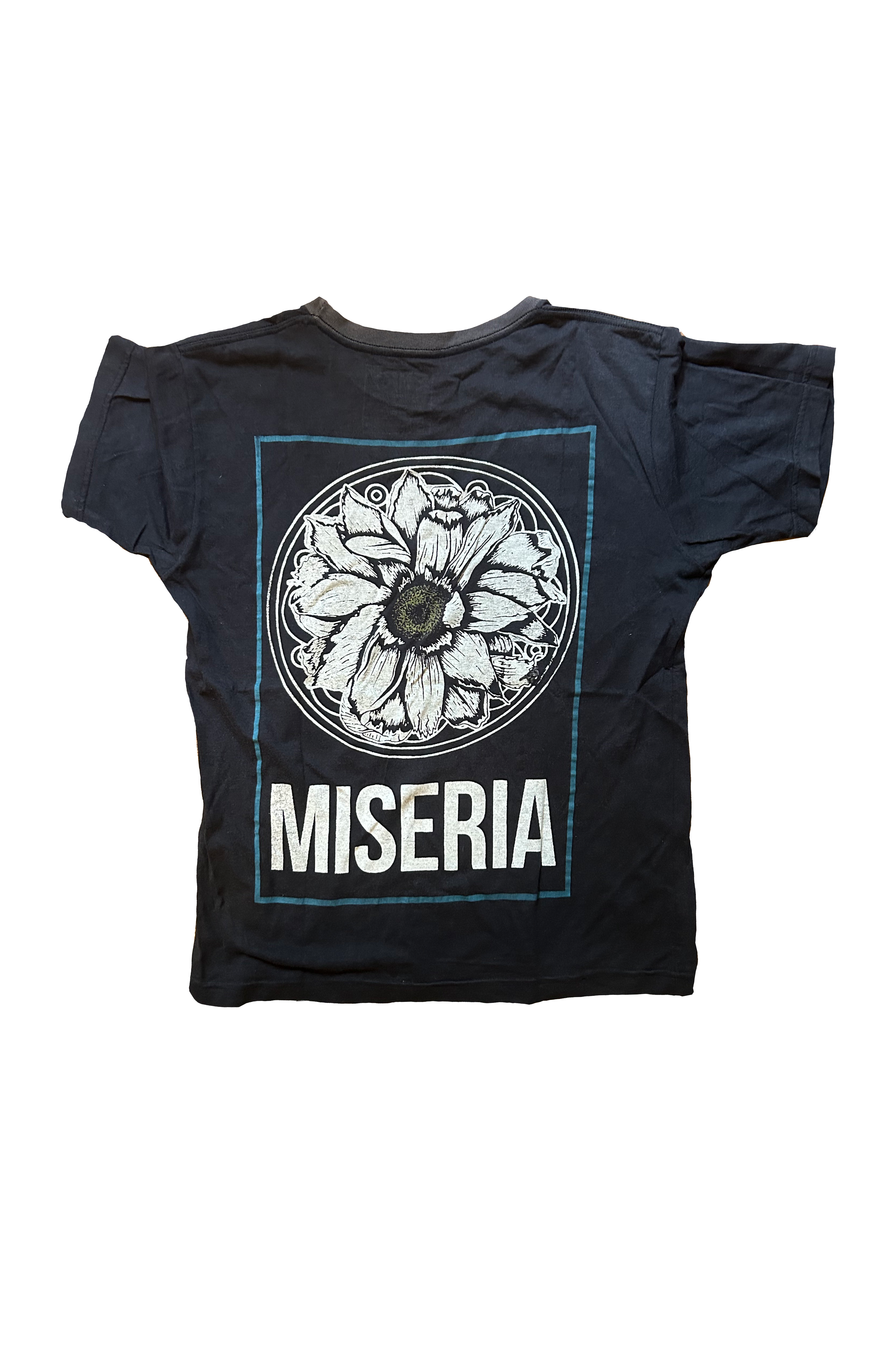 Playera de la banda "Miseria" talla "S"