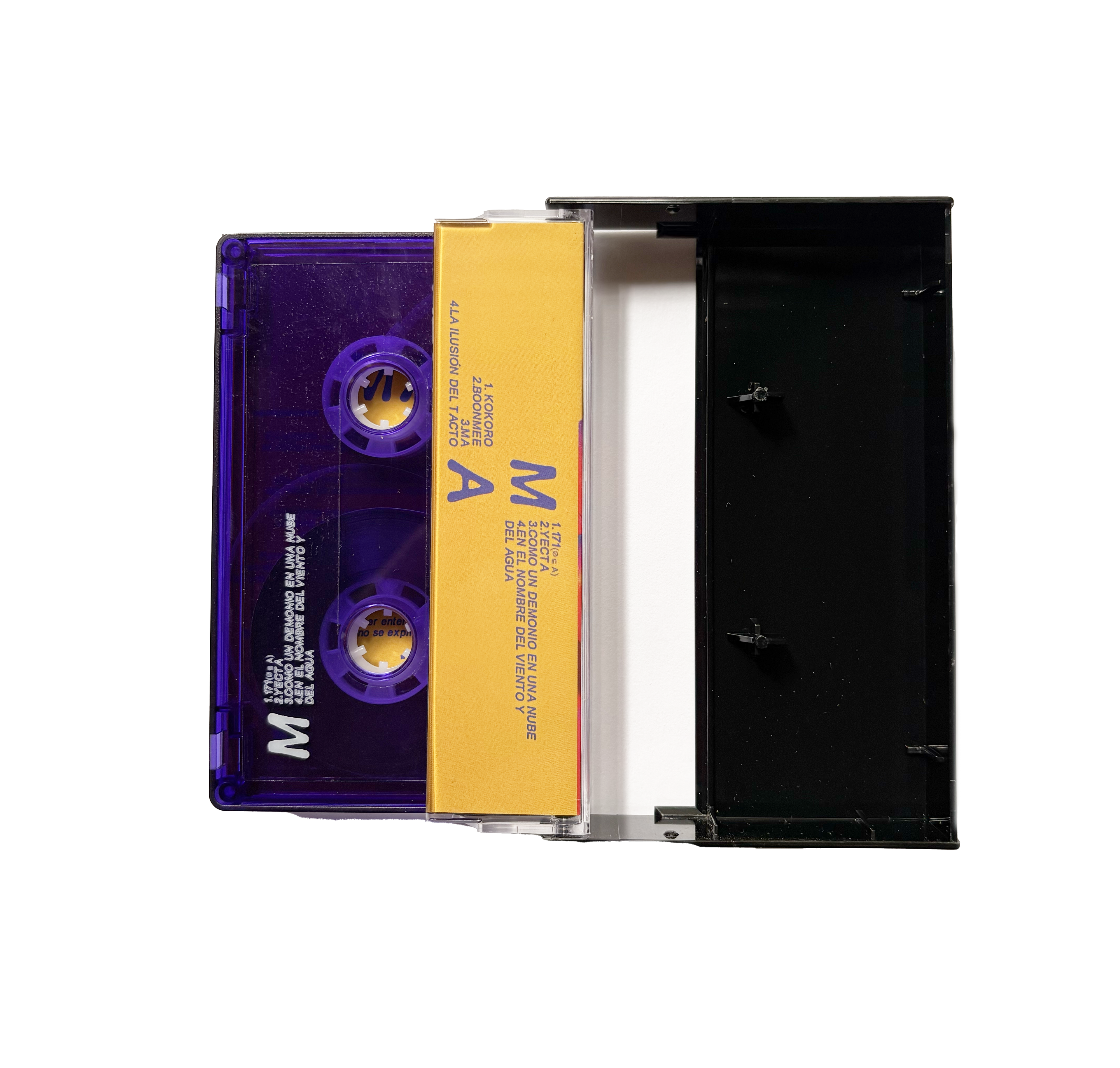 CASSETTE MA - Morado Translúcido