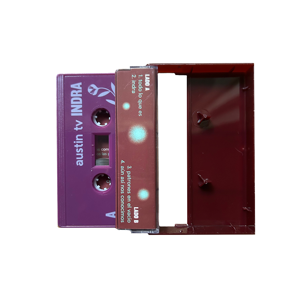 CASSETTE INDRA púrpura, AUSTIN TV