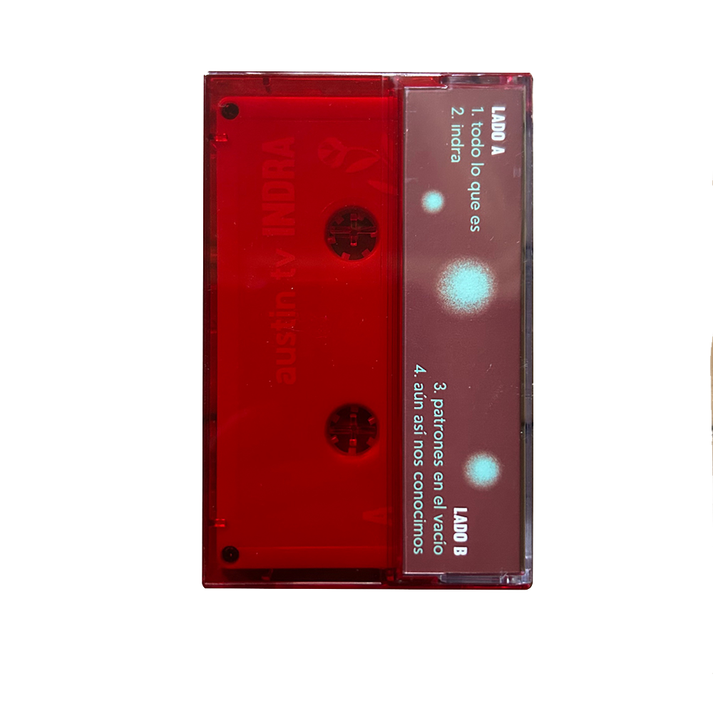 CASSETTE INDRA, AUSTIN TV Rojo