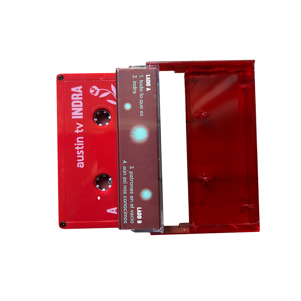 CASSETTE INDRA, AUSTIN TV Rojo
