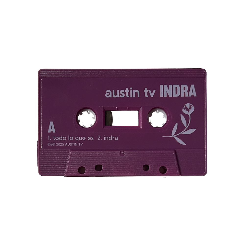CASSETTE INDRA púrpura, AUSTIN TV